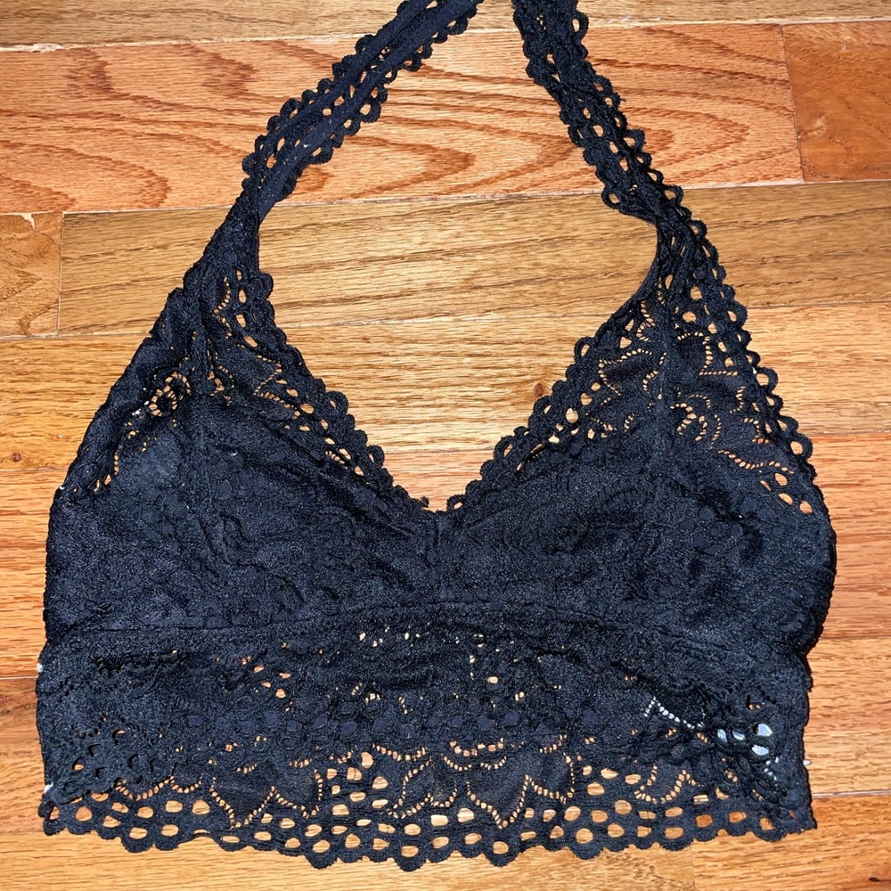 Aerie lace halter bralette